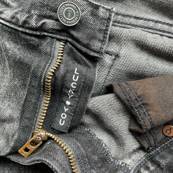 Vintage Lucky brand charcoal jeans. - Picture 5 of 5